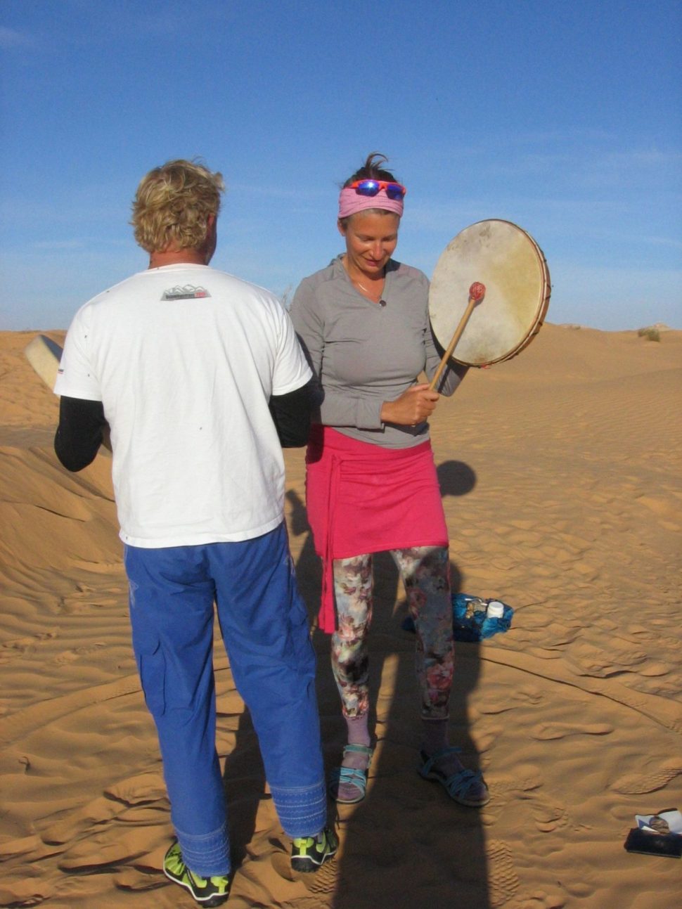 šamanské bubny - Pouť Saharou 2014