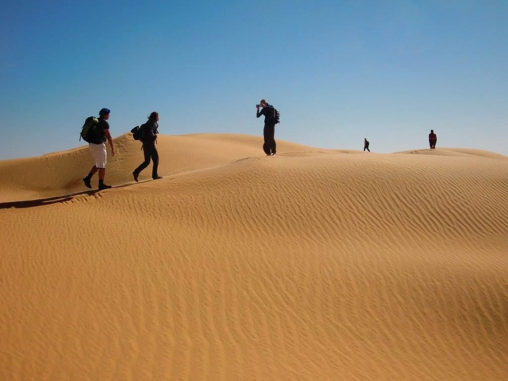 vision quest na saharské poušti