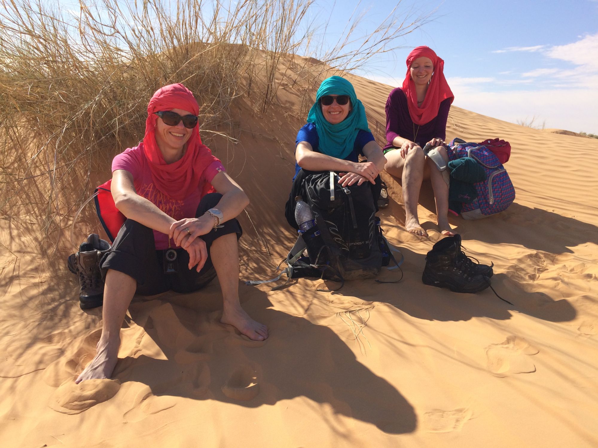 Putování Saharou pro ženy